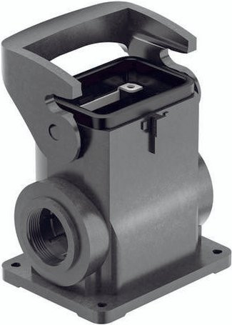HARTING Sockelgehäuse 19 43 006 0251 19430060251 aus Kunststoff in Schwarz - Bild 1