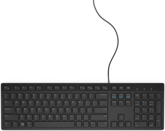 Dell KB216 Membran-Tastatur USB QWERTY US Schwarz - Bild 1