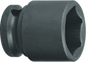 Gedore Kraftschraubereinsatz K 19 3/4AF 1/2" 6-kant in Schwarz aus Stahl - Bild 1