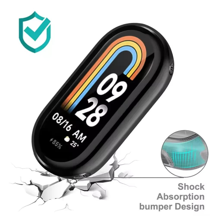 Xiaomi Schutzhülle für Mi Band 10 9 8 NFC, Kunststoff, Roségold - Bild 5
