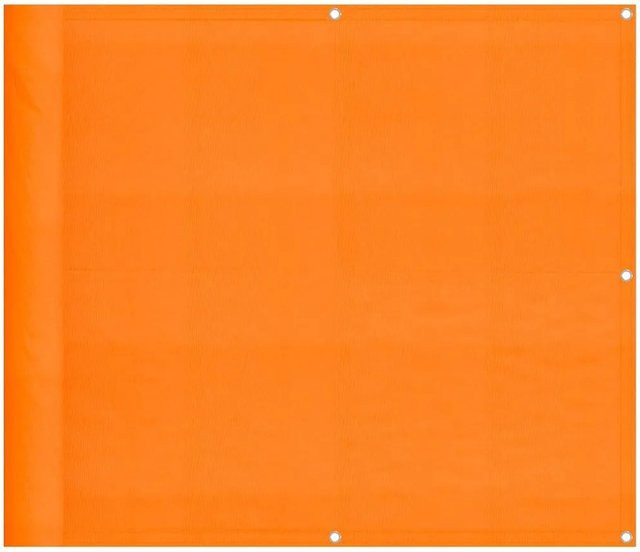 vidaXL Balkon-Sichtschutz aus Polyester-Oxford in Orange, Höhe: 90 cm, Breite: 800 cm - Bild 1