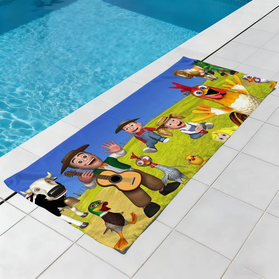 La Granja Handtuch Xenon Multicolor schnelltrocknend für Sport, Strand und Reise - Bild 2