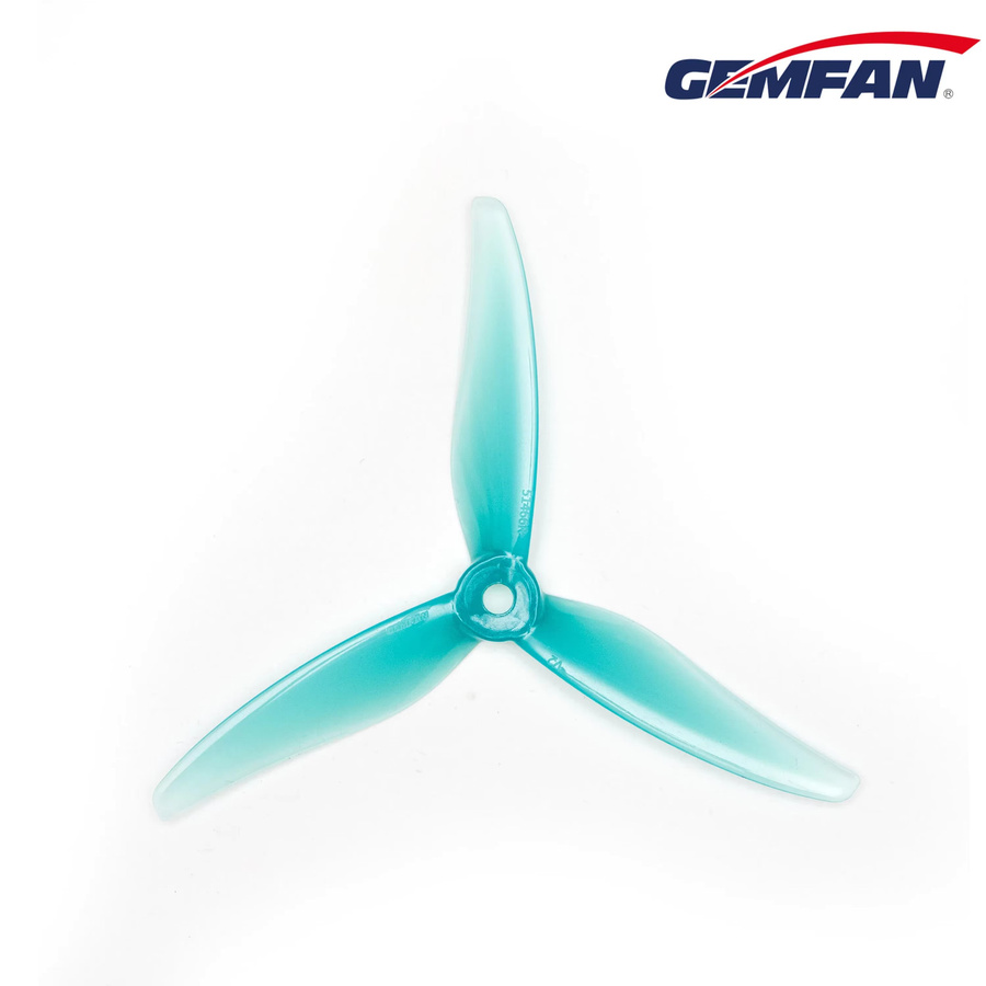 GEMFAN 51466 V2 Dreiflügeliger 5-Zoll-Propeller, Grau, Kunststoff, 4-teiliges Set - Bild 1
