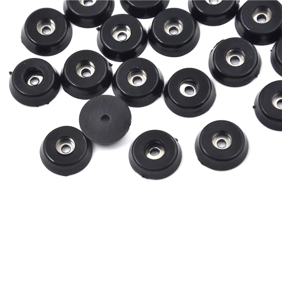 JETTING Gummi-Pads als Bodenschutz für Möbel, 10 Stück, Schwarz - Bild 3