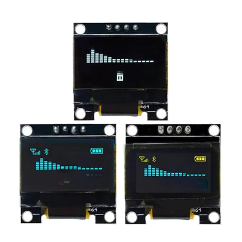 Si Tai&SH OLED LCD LED Display Modul 0.96 Zoll mit I2C Kommunikation in Gelb-Blau und Weiß für Arduino - Bild 2