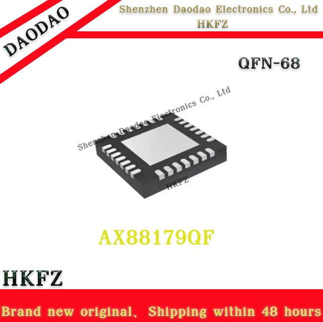 AX88179QF Ethernet-Controller-Chip IC QFN-68 in Schwarz - Bild 1