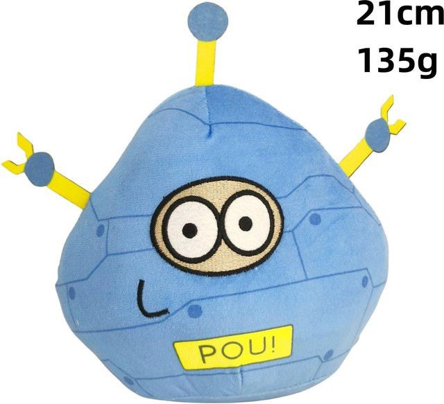Yiran toy Herr Pou und Frau Pou Plüschtier, Alien Haustier Puppe, ab 14 Jahren - Bild 1