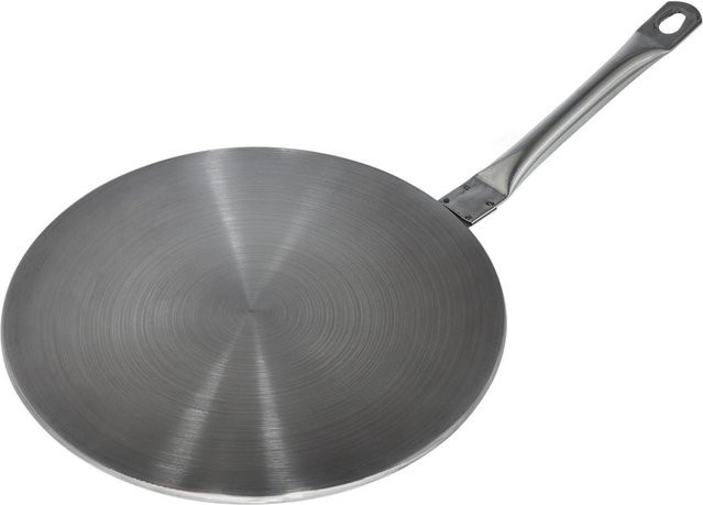 XavaX Induktionskochfeld-Adapterplatte in Silber, Durchmesser: 19 cm - Bild 1