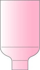 TRAFIMET Keramische Gasdüse für Gaslinse Gr. 6 Durchmesser: 0,98 cm in Pink - Bild 1