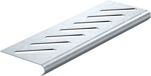 OBO Bettermann Bodenplatte aus Metall in Silber - Bild 1