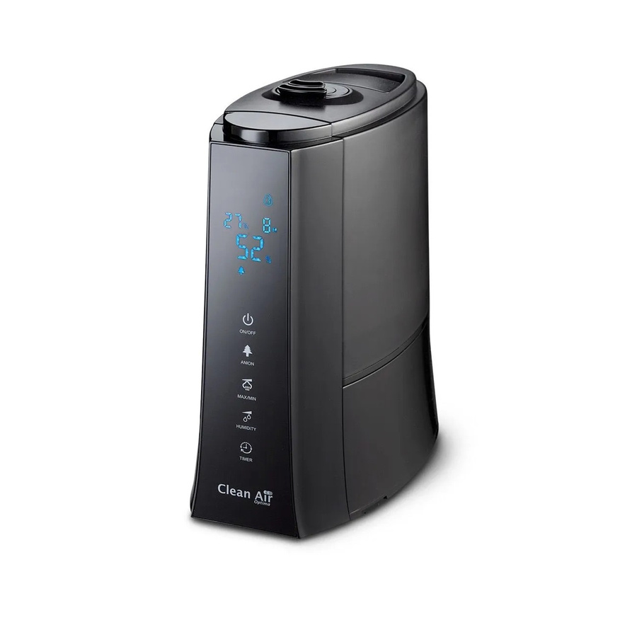 Clean Air Optima CA603 Luftbefeuchter mit Ionisator und Ultraschall-Technologie in Schwarz mit einer Befeuchtungsleistung von max. 400 ml/h für Räume bis 45 m² - Bild 2