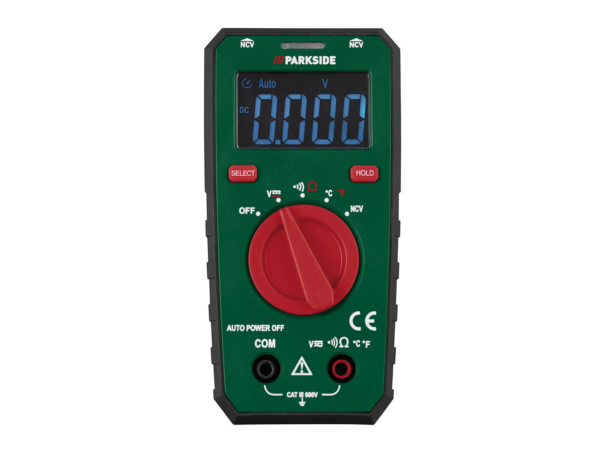 Parkside Digital-Multimeter in Grün aus Kunststoff - Bild 3
