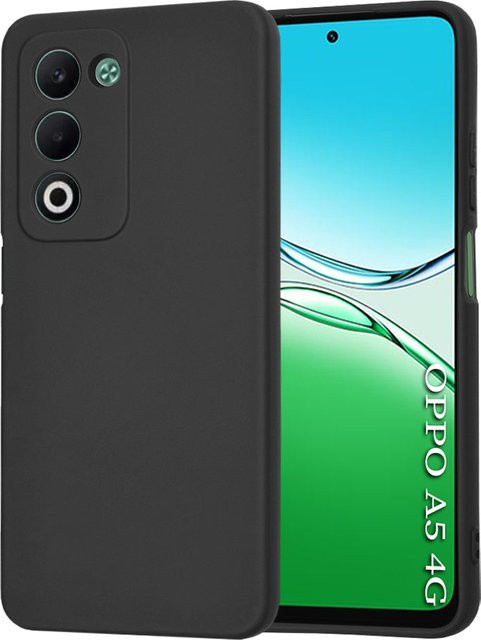 Techsuit SoftFlex Schutzhülle für Oppo A5 4G in Schwarz - Bild 1
