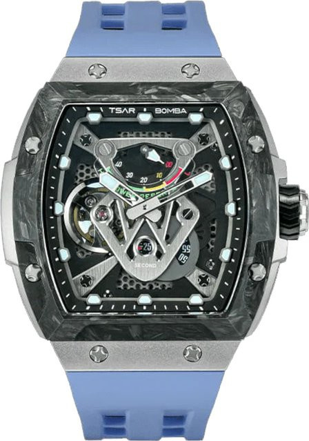 Tsar Bomba Herrenuhr Neutron, Automatik, Titan, 46 mm, Schwarz, 5 ATM - Bild 1