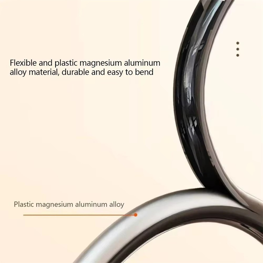 Handyhalterung mit Clip und flexiblem Schwanenhals-Arm als Lazy Bracket Klemme für iPhone 15 Pro Max in Schwarz - Bild 3