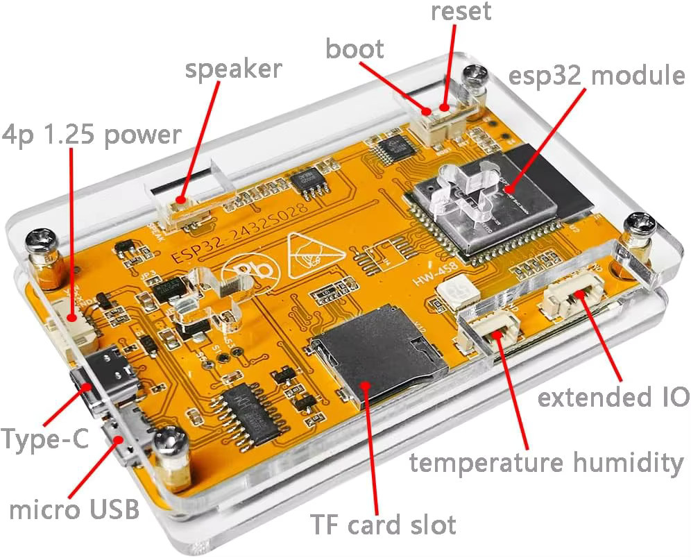 NerdMiner V2 NMMiner ESP32-2432S028R ESP32 Entwicklungsboard mit 2,8 Zoll Displaymodul und resistivem Touchscreen von RCmall - Bild 2