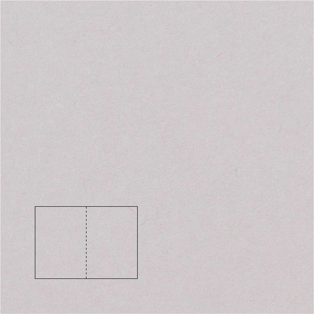 Rico Design Paper Poetry Klappkarten Essentials B6 Silbergrau 5 Stück - Bild 1
