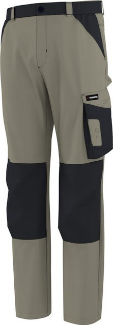 PARKSIDE Herren Arbeitsbundhose aus Poly-Cotton in Beige mit Kniepolstertaschen, Größe 52 - Bild 1