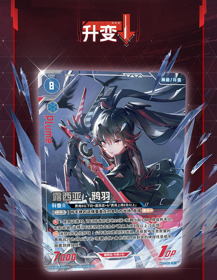 Punishing Gray Raven Kartenspiel Clash of Fates Booster Pack Anime Karten - Bild 2