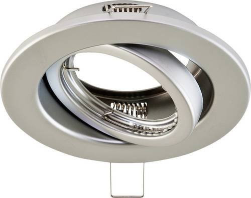 EVN Einbauleuchte NV EB-Leuchte Halogen Chrom, 50W, 12V, IP20, rund und verstellbar - Bild 1