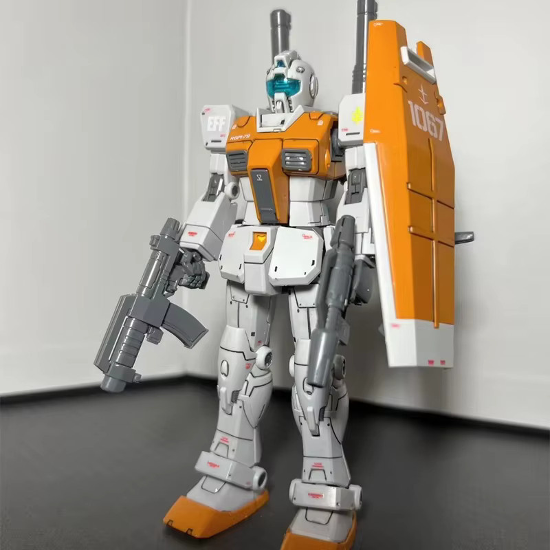 TAKARA TOMY HG 1/144 GTO Morocco GM RGM-79 Repair Double Cannon Advanced Version, Montagemodellbausatz, Actionfigur - Bild 2