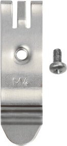 Riegler Ventiladapter für DIN-Schiene in Silber - Bild 1