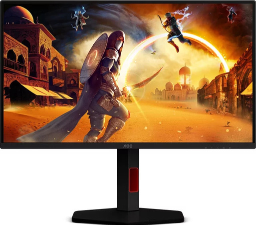 AOC Gaming 25G4KUR G4 Series LED-Monitor mit 63,5 cm (25 Zoll), Full HD, Fast IPS, 400 Hz, DisplayHDR 400, Schwarz-Rot