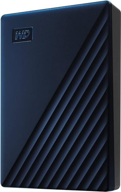 Western Digital My Passport for Mac Externe Festplatte 6TB Blau USB-C 2,5 Zoll HDD mit 256-Bit-AES Verschlüsselung - Bild 1
