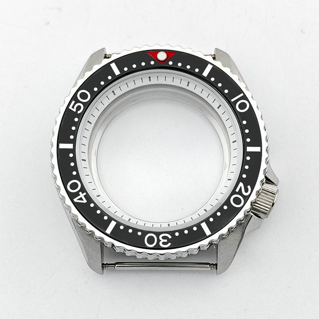 Neiton Uhrengehäuse, 42 mm, flaches Saphirglas, transparente Bodenabdeckung, passend für NH35 NH36 NH38 4R 7S Uhrwerk - Bild 1