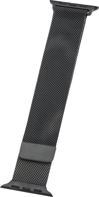 PETER JÄCKEL Uhrenarmband Milanaise, Edelstahl, Schwarz, Unisex - Bild 1