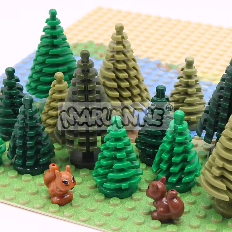 MARUMINE MOC Blöcke Kiefer Eichhörnchen, Bausteine, Zubehör - Bild 2