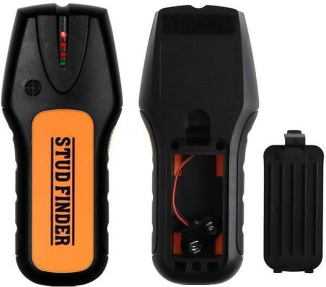 Meterk Detektor TS78B Drei-in-Eins Wandscanner für Metall, Holz und Kabel in Schwarz - Bild 1