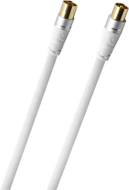 Oehlbach Digitales Antennenkabel Antenna Link weiß, Länge: 3,0 m - Bild 1