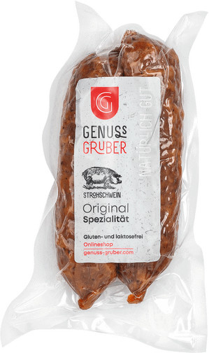 Genuss Gruber Salamino Cacciatore 2 x 400 g - Bild 1