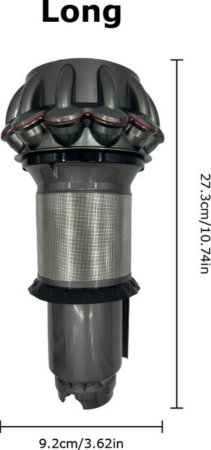 Dyson V10 Cyclone Long Edition Ersatzteil Set in Grau - Bild 1
