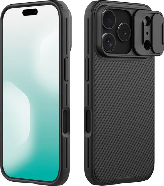 Nillkin CamShield Pro MagSafe-Hülle für Apple iPhone 18 Pro Max und iPhone 17 Pro Max, Schwarz - Bild 1