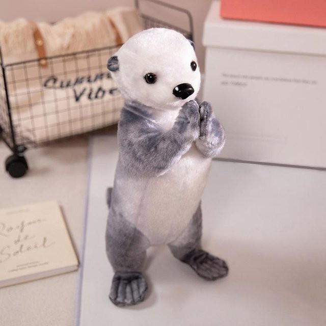Roter Panda Otter Kurzschwanzkänguru Seeotter, Plüschtiere, 35cm, ab 14 Jahren - Bild 1