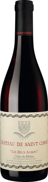 Château de Saint Cosme Les Deux Albion Côtes du Rhône AOP Rotwein 2023 trocken 0,75 l - Bild 1