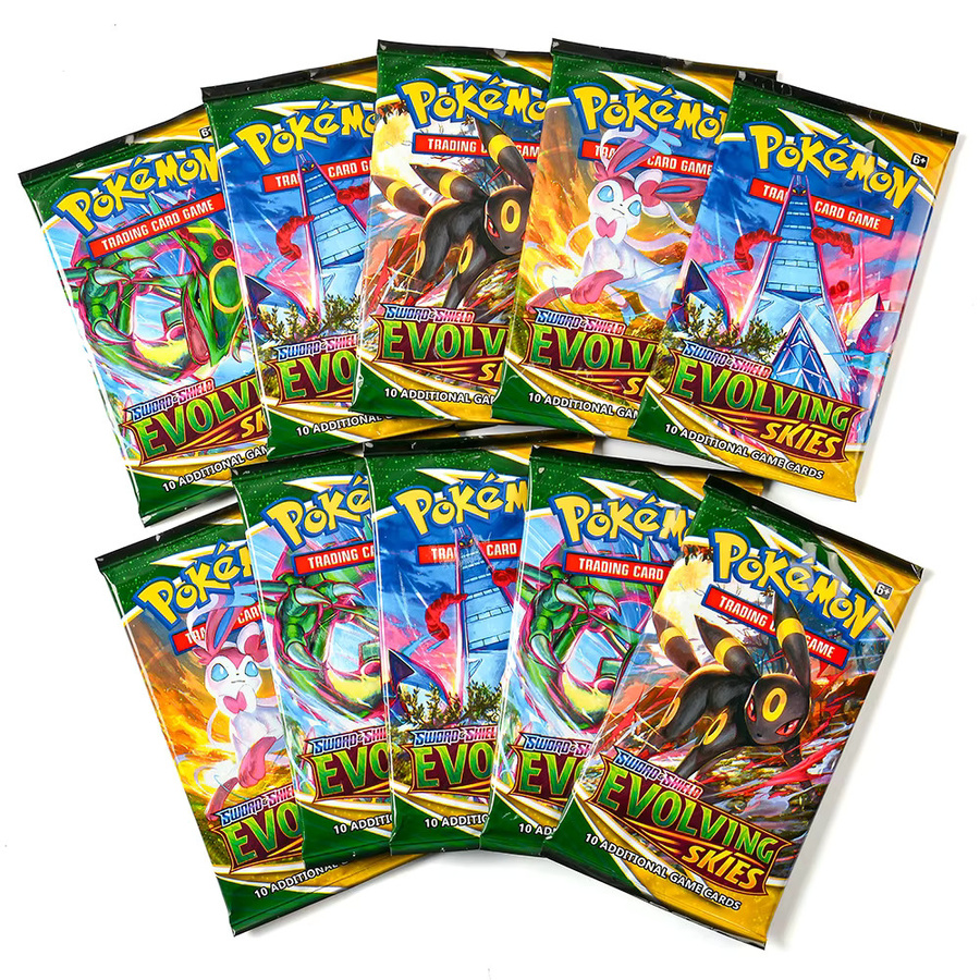 Bandai Pokémon Evolving Skies Booster Box, 36 Packungen, Englisch, ab 6 Jahren - Bild 3