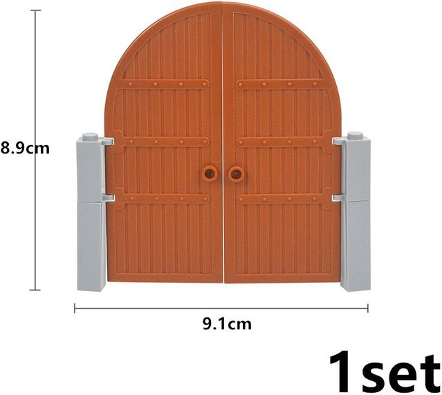 Moc Bausteine Türen Steine, 1-teiliges Set, 2400 Teile, ab 6 Jahren - Bild 1