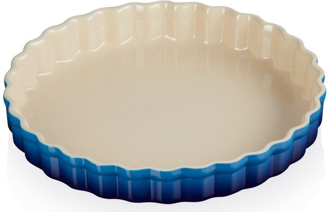 Le Creuset Tarte-Form aus Steinzeug in Azure Blau, Durchmesser: 25,7 cm - Bild 1