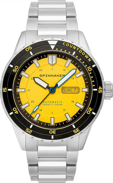 Spinnaker Herrenuhr Automatik, Edelstahl, 43 mm, 30 ATM - Bild 1