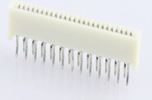 Molex Buchsenleiste Standard 25-polig in Weiß mit 1,00 mm Rastermaß - Bild 1
