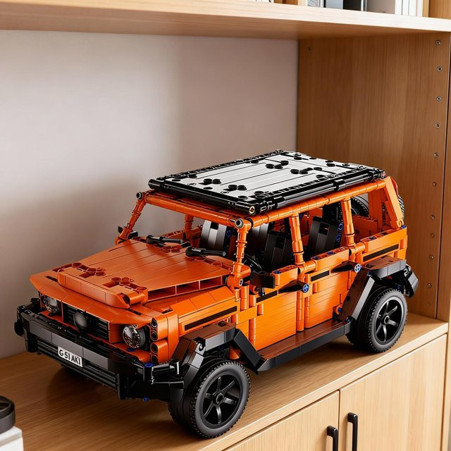 Technische G500 Professional Line Geländewagen, Baustein SUV, Orange, ab 14 Jahren - Bild 1