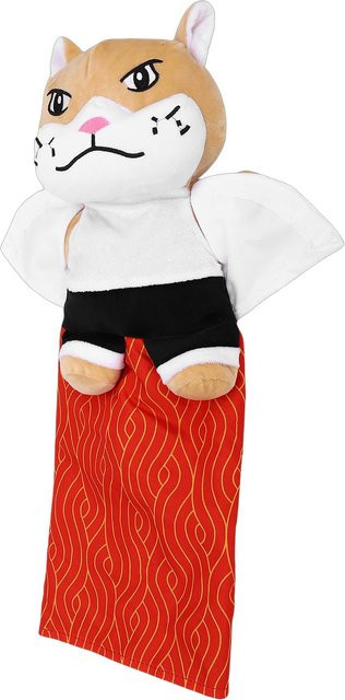 Musysh Interaktives Katzen-Handschuhspielzeug, Karate-Handschuhpuppe, white - Bild 1
