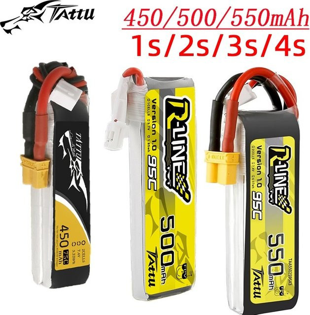 Tattu LiPo Akku Set für RC Hubschrauber, Quadcopter und FPV Racing Drohnen - Bild 1