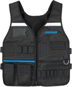 Gedore WT 1056 13 Werkzeug-Weste in Schwarz aus Polyester - Bild 1