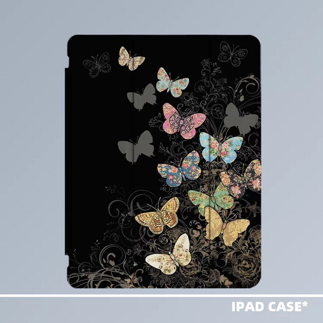 DecoPhone Butterfly Tablet-Hülle für iPad Pro 10/11 Zoll und iPad Air 3/4/5 Generation - Bild 1