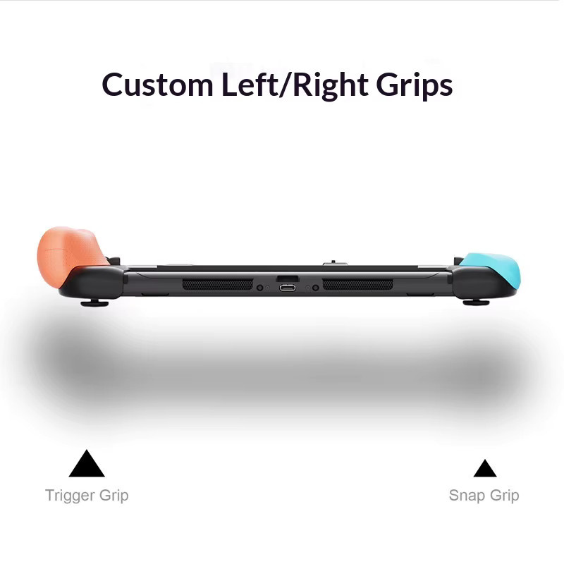 Skull & Co. Neogrip Savage Raven für Nintendo Switch in Rot mit austauschbarem ergonomischem Griff und Schutzhülle - Bild 5