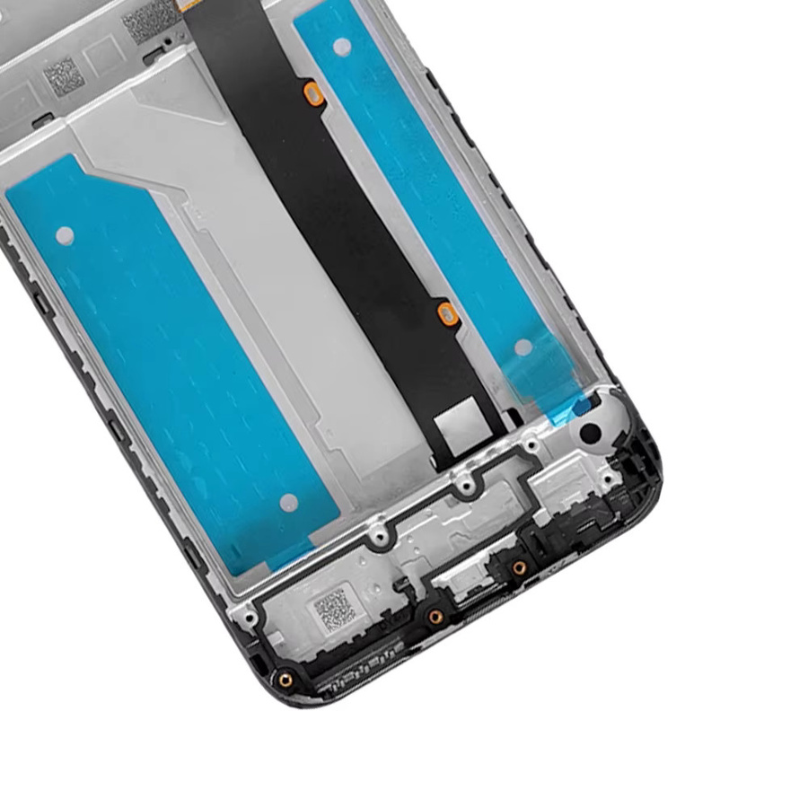 LG K41S LCD Display Touchscreen Digitizer Montage mit Rahmen in Schwarz, 6,55 Zoll, Ersatzteil LMK410EMW - Bild 4